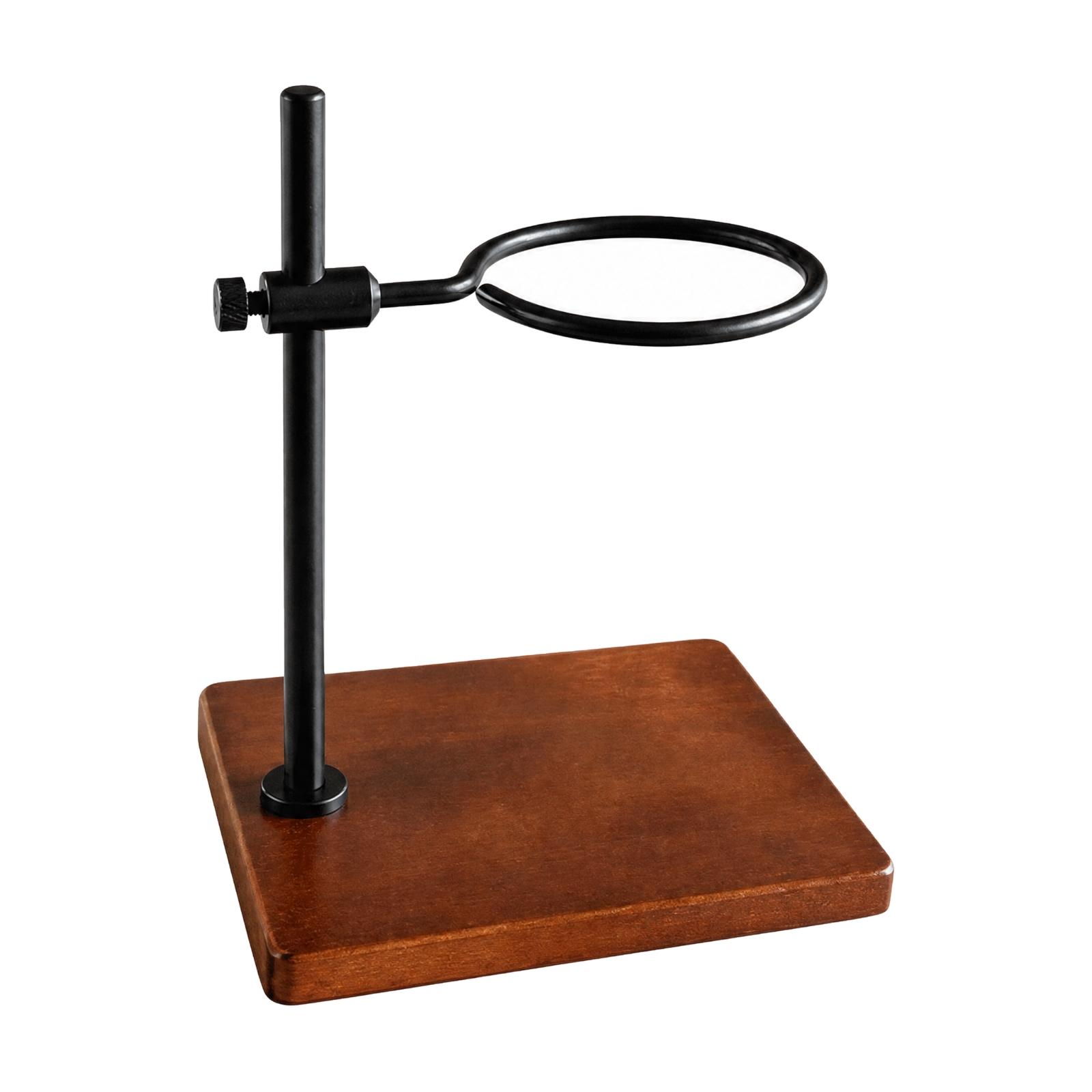 Coffee Equipment Pour Over - Ayarlanabilir Ahşap Kahve Demleme Standı, V60