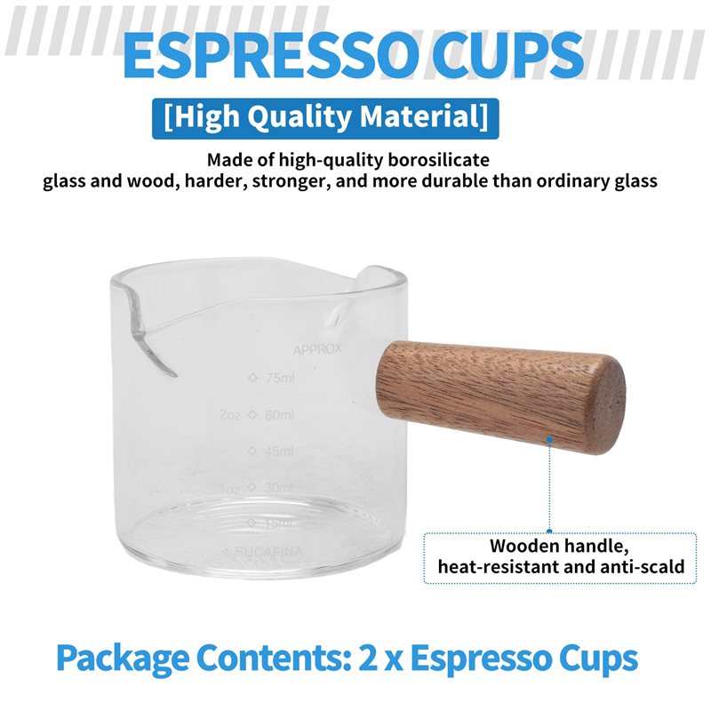 B50C 2 Adet Çift Ağızlı Espres - Espresso Shot Glass incelemesi ve fiyatı
