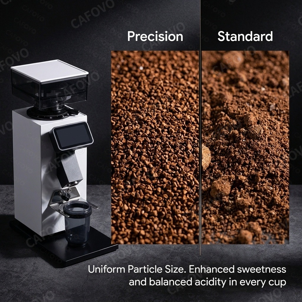 CAFOVO G964F Zaman Ayarlı Kahv - Coffee Grinder Burr Flat incelemesi ve fiyatı